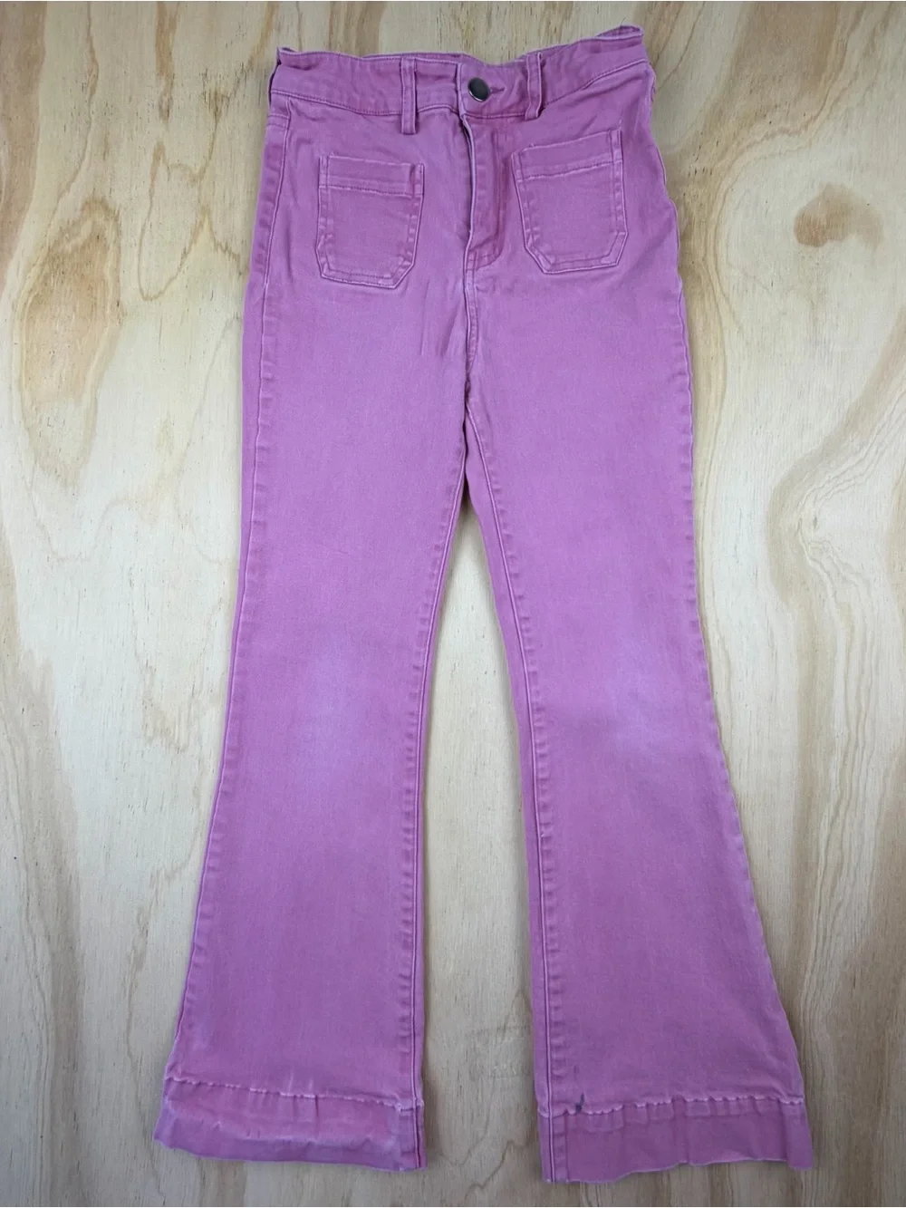 Girls Purple Pants Lot Franki Size 8 & Size 150 (Fits Like 8-12) Casual Bundle⁠